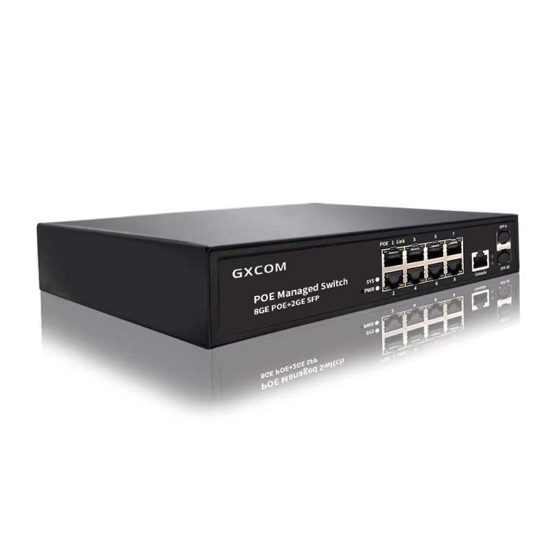 8 Port Gigabit L2-managed Laye - đánh giá và giá Managed Gigabit Poe Switch 8 Port 802.3At