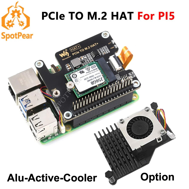 Raspberry Pi5 PCIe to M.2 NVMe - đánh giá và giá Raspberry Pi 5 8Gb
