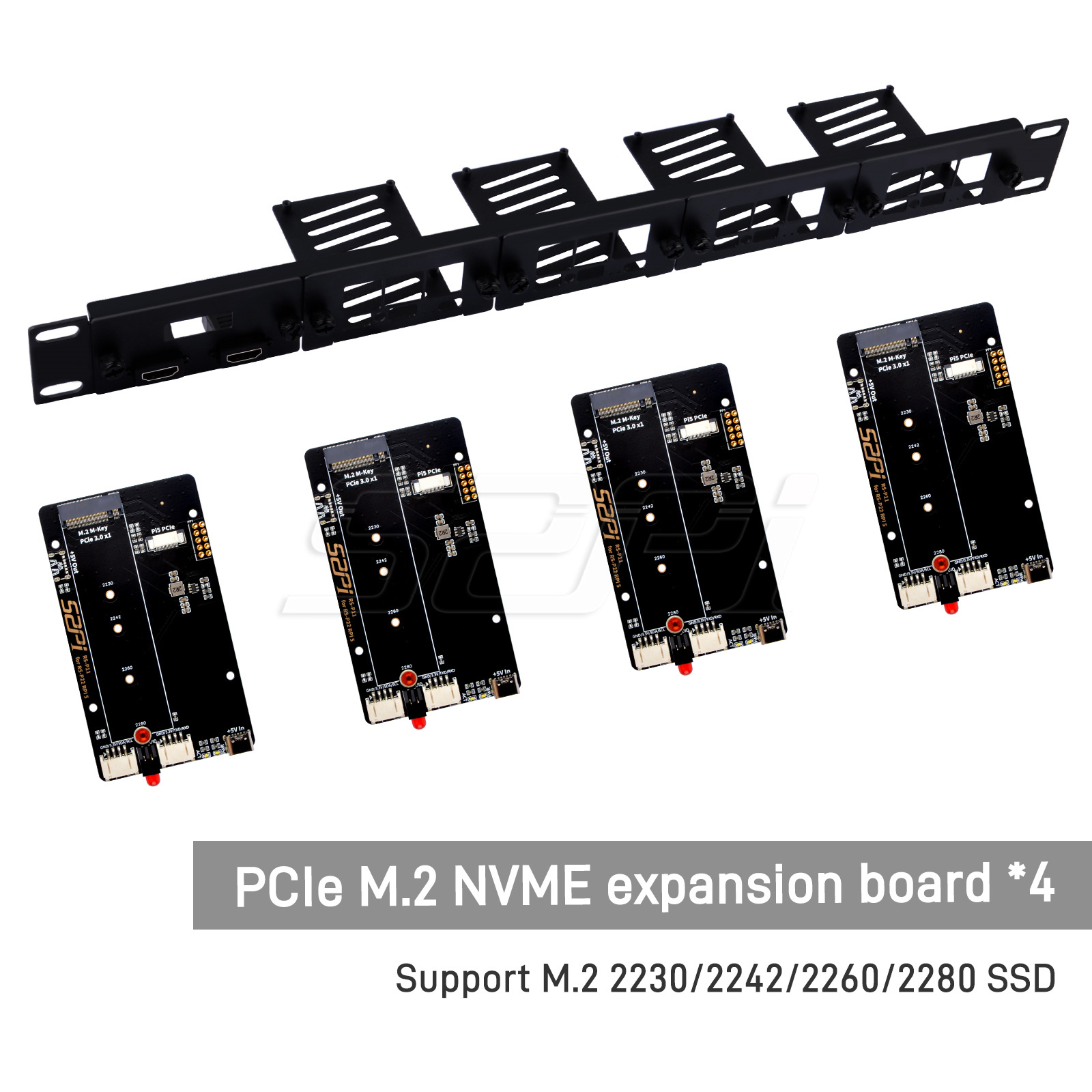 52Pi 1U Rackmount Steel Bracke - đánh giá và giá Deskpi Super6C
