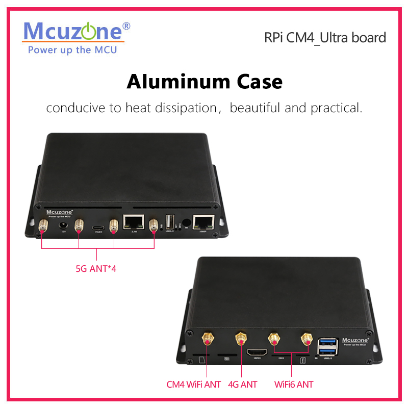 Raspberry Pi CM4_Ultra Board 4 - đánh giá và giá Deskpi Super6C