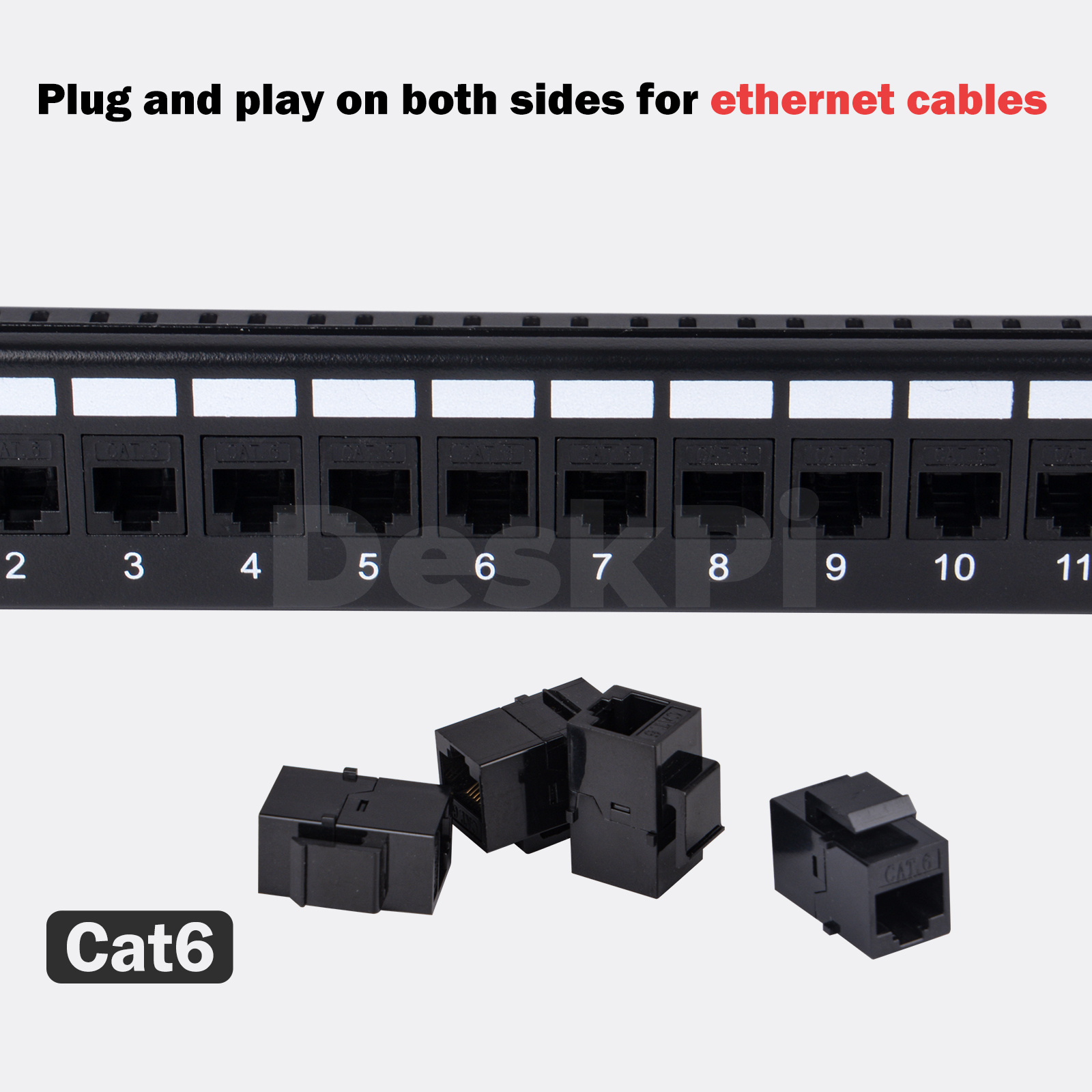 DeskPi Rackmate 12 Port CAT6 K - đánh giá và giá Deskpi Super6C