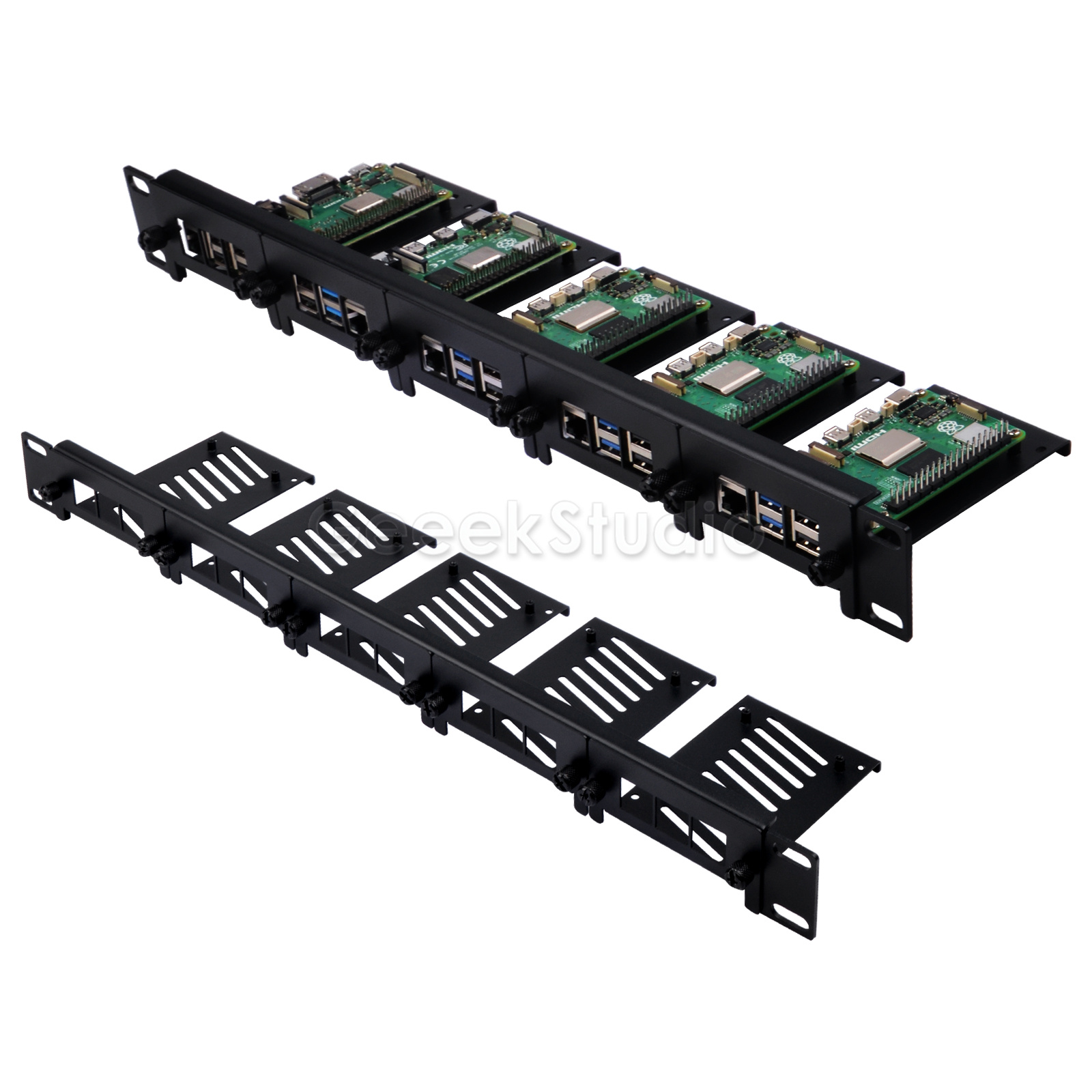 1U Rack Mount for Raspberry Pi - đánh giá và giá Deskpi Super6C