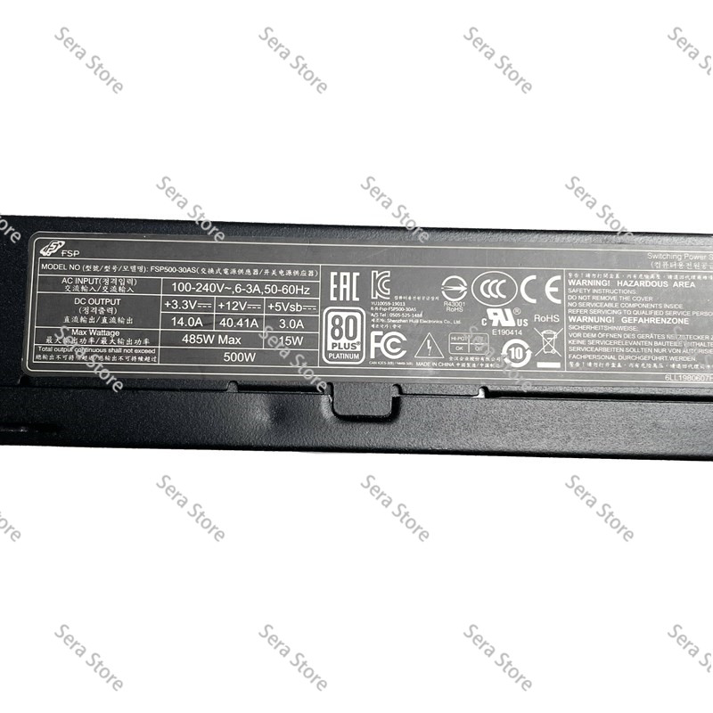 500W Flex ATX Power Supply 80  - đánh giá và giá Atx Power Supply 1U Flex 500W