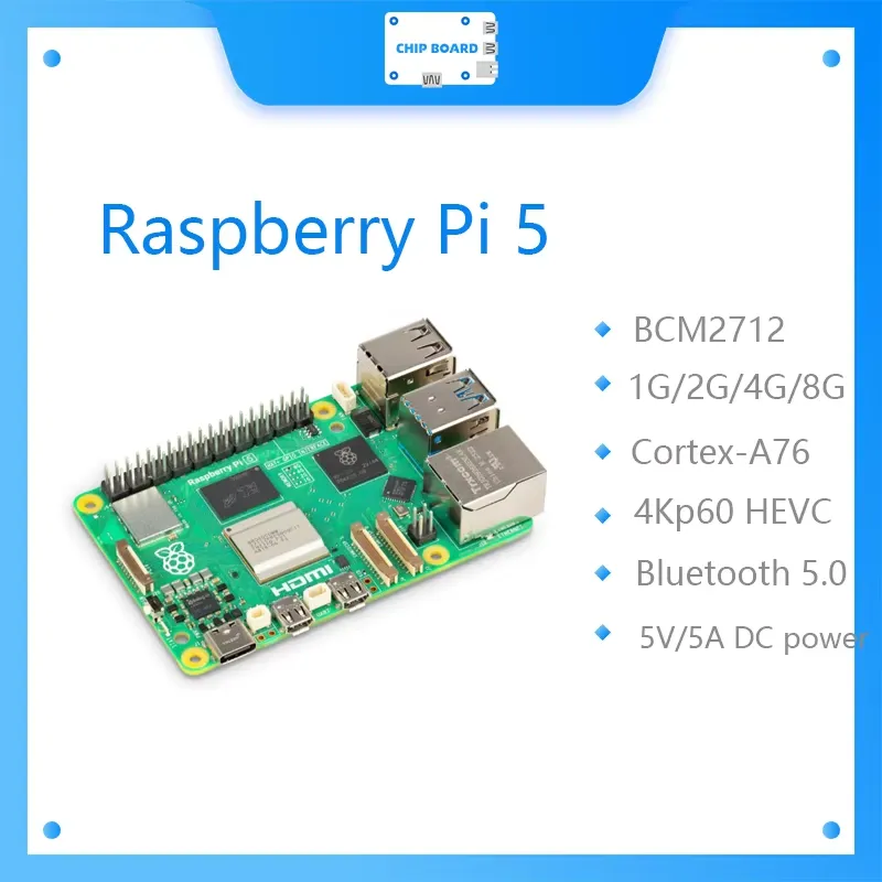 for Raspberry Pi 5 Board Corte - đánh giá và giá Raspberry Pi 5 8Gb