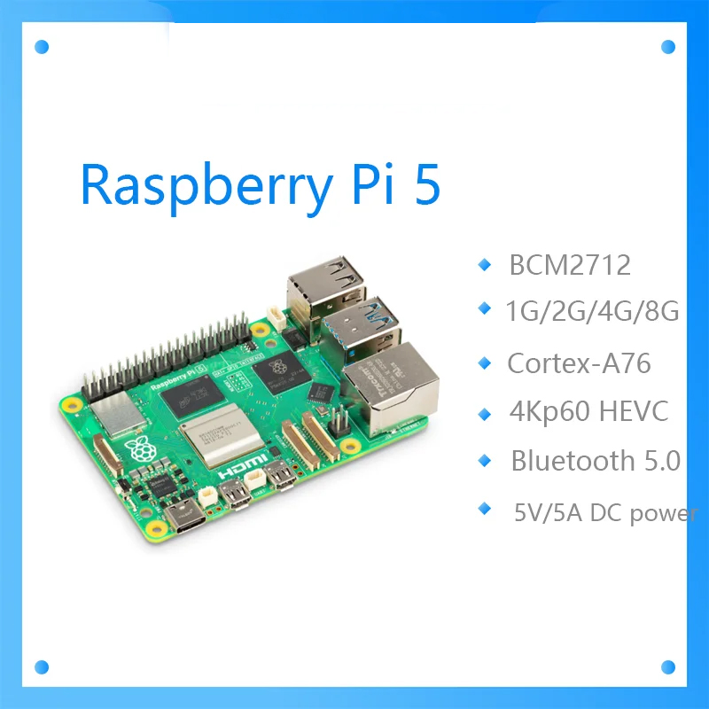 Official Original Raspberry Pi - đánh giá và giá Raspberry Pi 5 8Gb