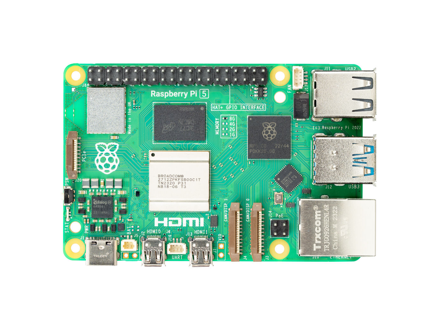 Official Original Raspberry Pi - đánh giá và giá Raspberry Pi 5 8Gb